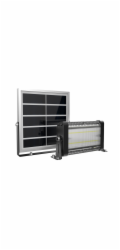 Venkovní solární LED světlo Viking SR20/3000 lm/4 režimy/IP65/studená bílá