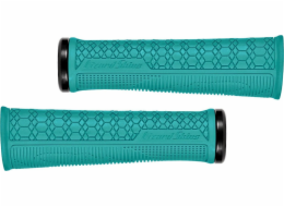 Lizard Skins  Single-Clamp Lock-On GRADIENT Gripy řídítek 36,5 mm 136 mm 115 g - Teal (NOVINKA 2024)