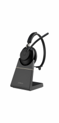 Jabra Evolve2 65/Stereo/USB-C/BT/Bezdrát/MS/Stand/Černá