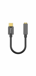 Adaptér USB Baseus L54 USB-C - Jack 3,5 mm Černý (6953156297845)