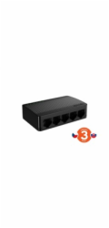 Tenda SG105M Tenda SG105M - 5x Gigabit Desktop Ethernet Mini Switch, 10/100/1000 Mb/s, 10Gb/s, fanless