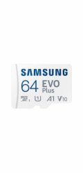 Samsung micro SDXC karta 64GB EVO Plus + SD adaptér
