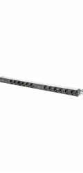 DIGITUS&nbsp;19"&nbsp;PDU,&nbsp;1U&nbsp;hliník,&nbsp;SCHUKO&nbsp;->&nbsp;12x&nbsp;CEE&nbsp;7/4,&nbsp;jistič