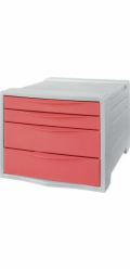 NOBO Zásuvkový box Esselte Colour Breeze, korálová