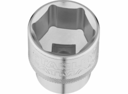 Stanley Socket 1/2 6 hrotů 30mm vroubkovaný - vč.