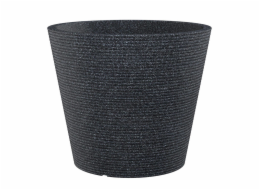 Hrnec Scheurich 242/30, plast, H 28,5 cm, černý