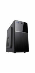 VeinX case Chant CH25M Micro Tower, bez zdroje, 1x USB3.0, 2x USB2.0, černá