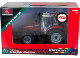 Britský traktor Tomy  Massey Ferguson 6718S 43235