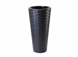 Pot Form Plastic Makata Slim 2850, O40cm, tmavě šedá