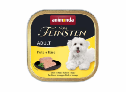ANIMONDA Vom Feinsten Turkey with cheese - vlhké krmivo pro psy - 150g