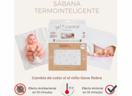 Bimbidreams Bimbidreams-Termointeligente prostěradlo s elastickým pásem 70x140 voděodolné