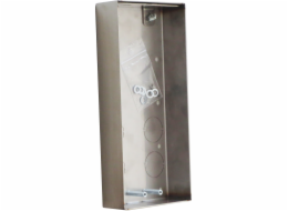 WANTECECECEC monolith C AUFPUTZK. 100x220x337mm Edelstahl Geschl.