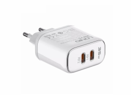 Nástěnná nabíječka LDNIO A2528M 2USB-C pro Apple + kabel USB-C - Lightning