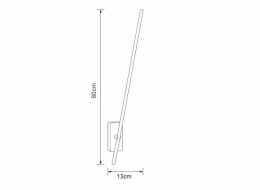 Nástěnné svítidlo Domoletti WL22032D-L60, 7 W, LED