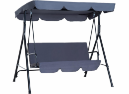 Venkovní proutí Domoletti Liu, modré, 175x112x148 cm