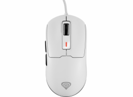 Genesis herní myš KRYPTON 660/Herní/Optická/12 000 DPI/Drátové USB-A/Bílá
