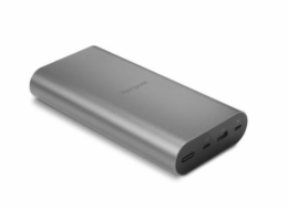 Targus 100W USB-C Portable Power Bank - Power banka/napájecí adaptér - 100 Watt - 25000 mAh - výstupní konektory: 3