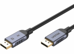 UNITEK C1628GY01-2M DisplayPort kabel Černá, Šedá