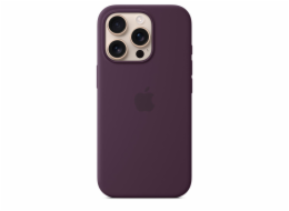 iPhone 16 Pro Silicone Case with MS - Plum
