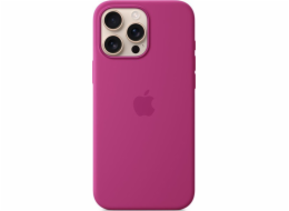 iPhone 16 Pro Max Silicone Case with MS - Fuchsia