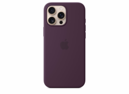 iPhone 16 Pro Max Silicone Case with MS - Plum