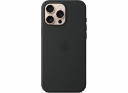 iPhone 16 Pro Max Silicone Case with MS - Black