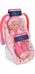 Dolls World - Miminko Anička s houpací autosedačkou 30 cm - 2 druhy