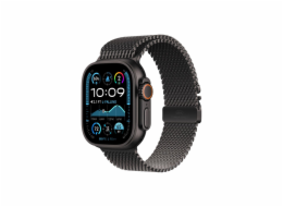 Apple Watch 49mm Black Titanium Milanese Loop - Small Apple Watch 49mm Black Titanium Milanese Loop - Small