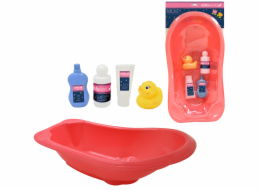 Dolls World - Koupací set pro panenky 46 cm s vaničkou a doplňky