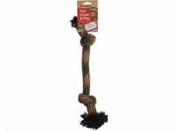 Flamingo Joe Hračka pro psy Lano maskáčové 47cm