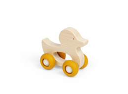 Bigjigs Toys Zvířátko na kolečkách Kačenka