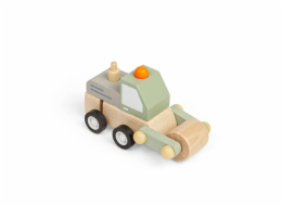 Bigjigs Toys Natahovací stavební autíčko Válec