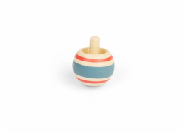 Bigjigs Toys Dřevěná káča s proužky 1 ks