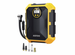 Vzduchový kompresor AstroAI CZK-3674 12V DC 100PSI (žlutý)