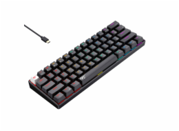 Havit KB903L drátová mechanická / herní RGB klávesnice (černá)