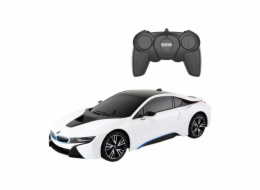 RASTAR R/C 1:18 BMW i8 auto na dálkové ovládání (bílé)