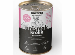 UNISZKI Unismak Králík s řepou - mokré krmivo pro psy - 410g
