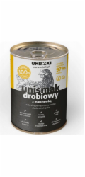 UNISZKI Unismak Kuřecí s mrkví - mokré krmivo pro psy - 410g