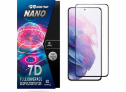 Hybridní sklo proti praskání Crong Crong 7D Nano Glass 9H pro celou obrazovku Samsung Galaxy S21