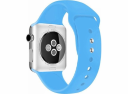 Crong Crong Liquid Band - Řemínek pro Apple Watch 42/44 mm (modrý)