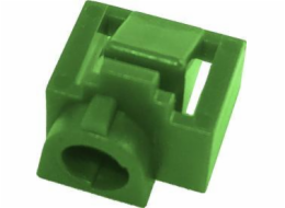 Zámek zásuvky Alantec RJ45 proti neoprávněnému připojení, zelený ALANTEC - ALANTEC
