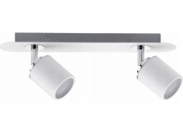 Spotlight Tube IP44 Max. 2x10W GU10 White/Chrome 230V Metal