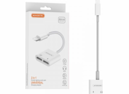 Somostel SMS-BZ05 Lightning USB adaptér - Lightning x2 bílý (28265)