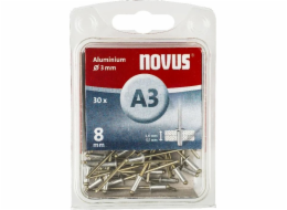 Hliníkové nýty Novus A3/8 NOVUS [70 ks]