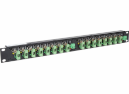 Delta Patch panel 19 16x BNC (G-16/R19)