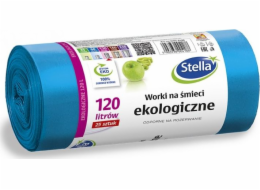 Stella STELLA pytle na odpad, ekologické, 120 l, 25 ks, modré