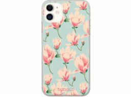 Pouzdro Babaco BABACO FLOWERS PRINT 016 IPHONE 13 PRO MAX MINT