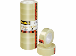 Scotch Office páska 550 v průhledné fólii 8 ks.