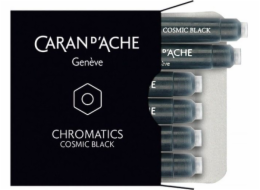 Caran d`Arche Chromatics černé inkoustové cartridge, 6 kusů