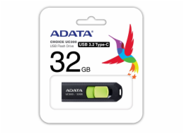 32GB ADATA UC300 USB 3.2 černá/zelená ACHO-UC300-32G-RBK/G
